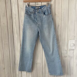 Levi’s ribcage straight ankle jean